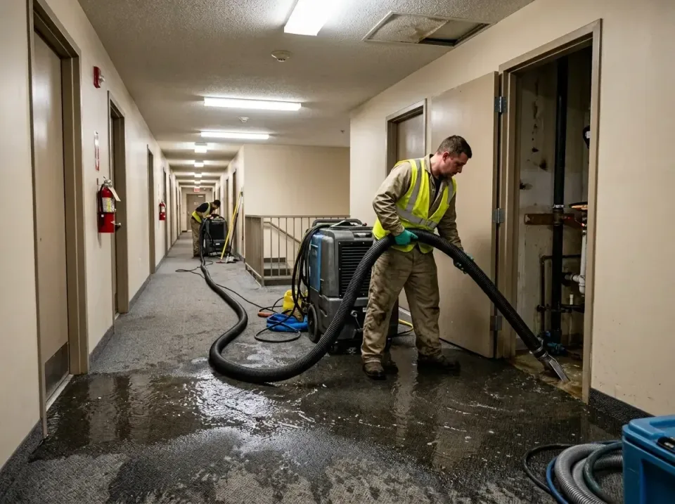 multi-unit-apartment-hallway-f-005 — frequently asked questions, Emergency Burst Pipe Water Extraction & Removal in Barre, VT